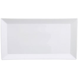 Avet Fuente Rectangular Square 39.5x21 cm (6 Unidades) Porcelana